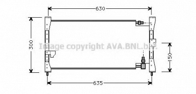 AVA QUALITY COOLING hd5088 -  Конденсатор, кондиционер